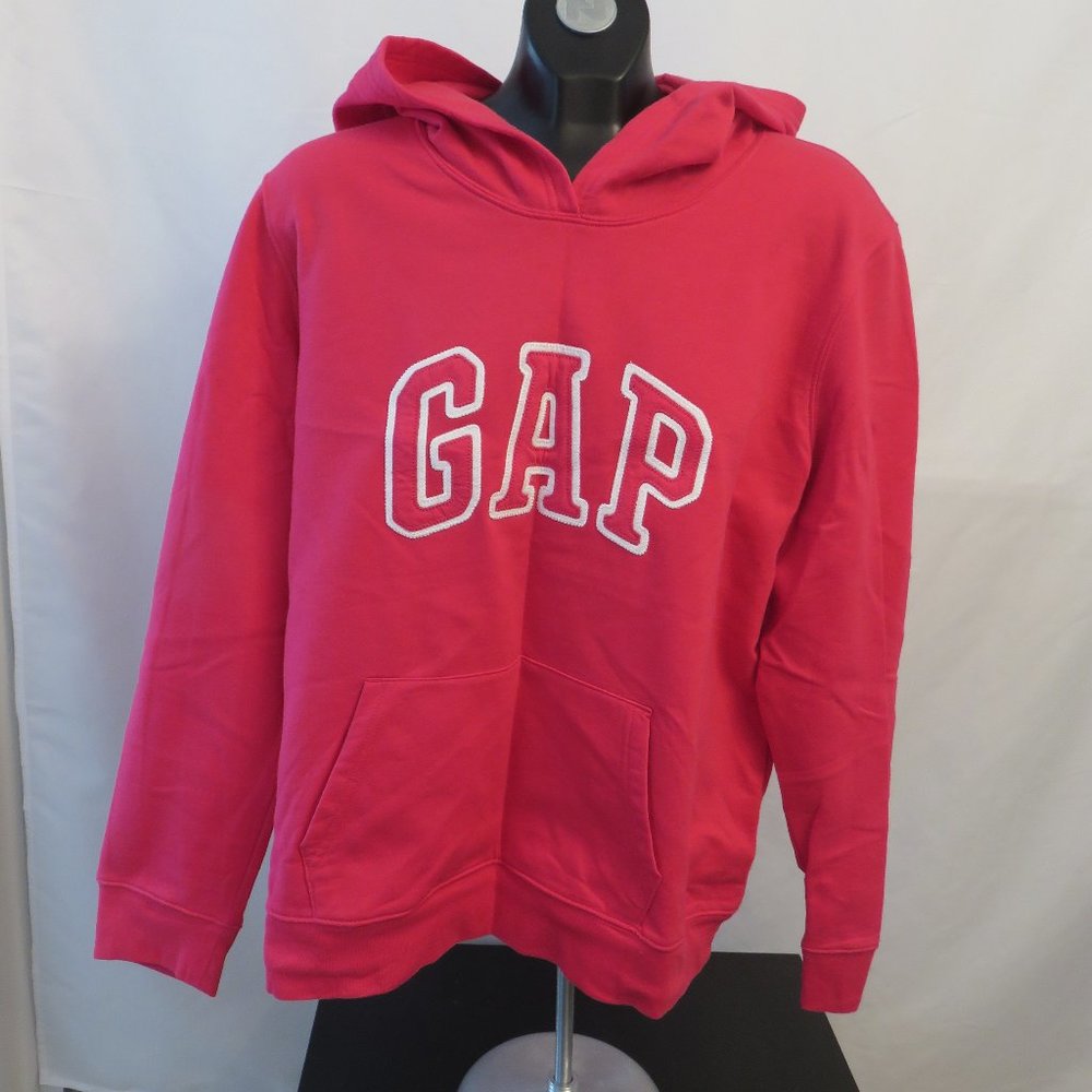 GAP:  GAP Logo Pink Hoodie with Pockets